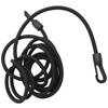 Kayak Elastic Rope Latex Canoe Bungee Cord Lightweight Boat Accessory with Hooks 6mm X 2.5m