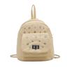 Fashionable Pu Crossbody Bag With Detailing And Chain Strap For Casual Outings