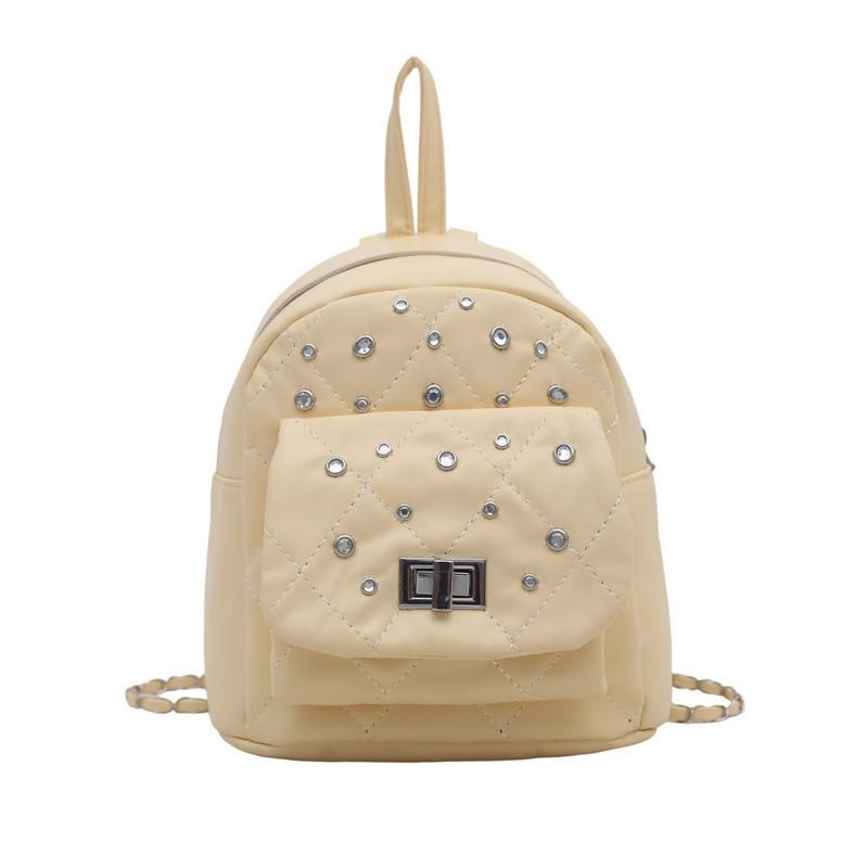 Fashionable Pu Crossbody Bag With Detailing And Chain Strap For Casual Outings