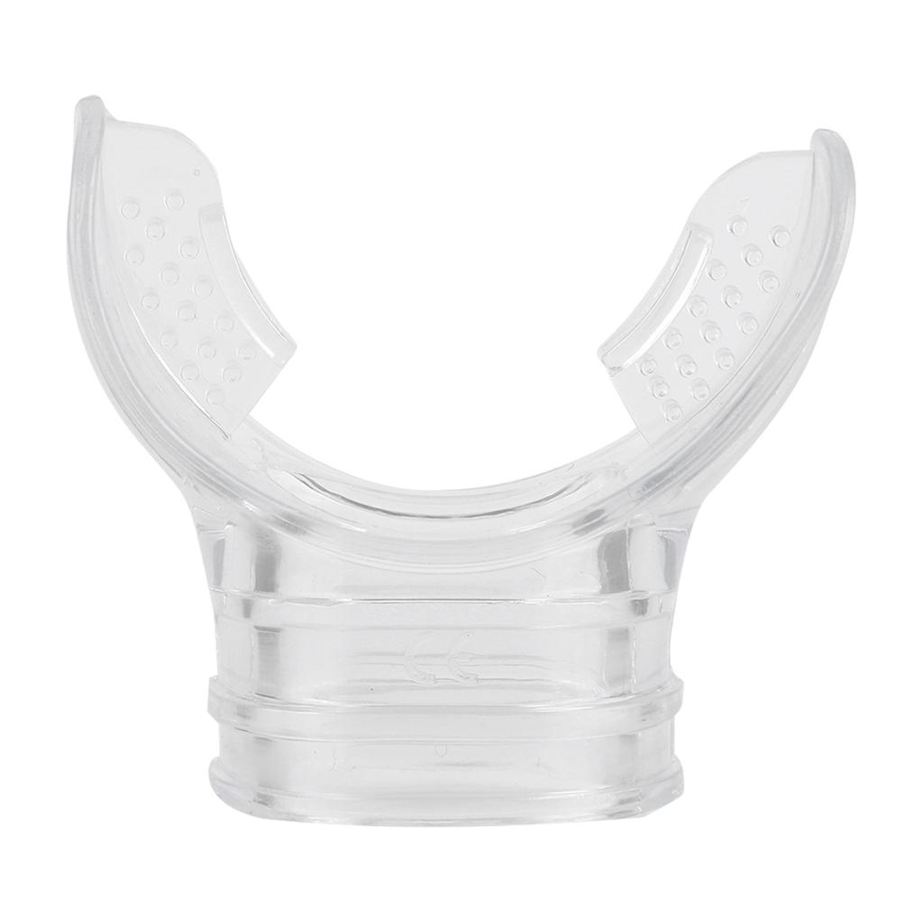 Transparent PVC Professional Scuba Diving Standard Bite Mouthpiece