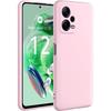 Case for Xiaomi Redmi Note 12 5G - Silicone Protection - Shockproof - Light Pink - Flexible - Lightweight