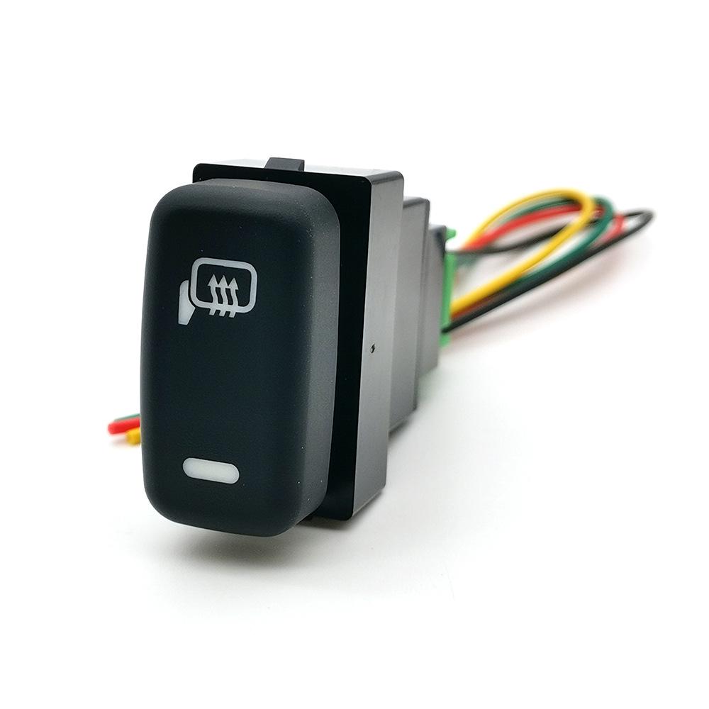 Светодиодные дневные ходовые огни и переключатель питания передних противотуманных фар для 06-12 Mitsubishi Outlander/Pajero