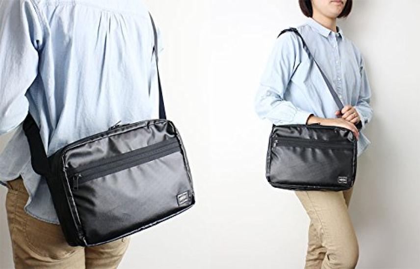 Сумка через плечо PORTER черного цвета (Портье) [ТАКТИК/Тактический] 654-07072