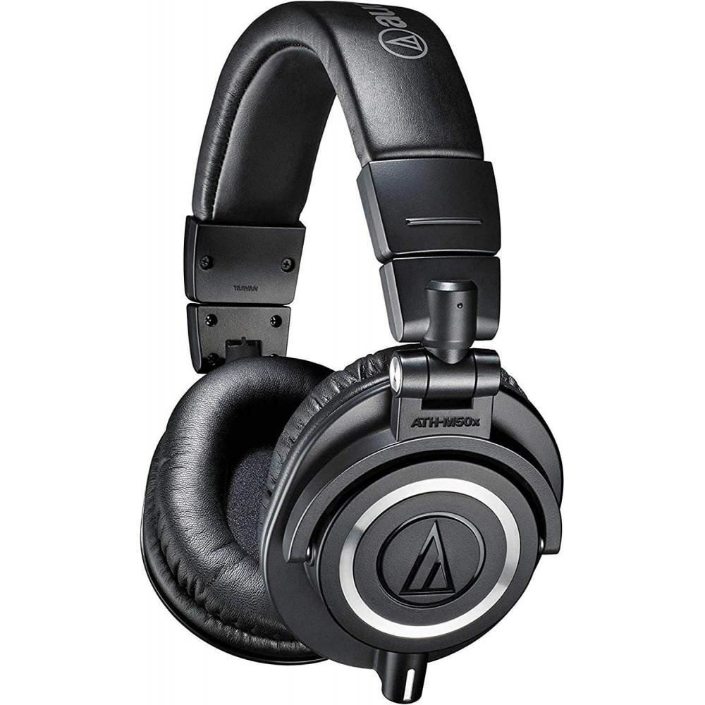 Audio Technica Professional Monitor Headphones Ath M50x Audio Technica Condenser Microphone At2020 Headphone+ Condenser Microphone Black Wired