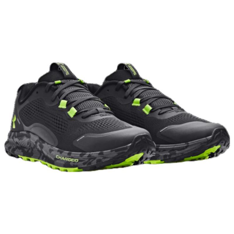 Under Armour Кроссовки Charged Bandit Trail 2 'Jet Grey Lime' 3024186-102