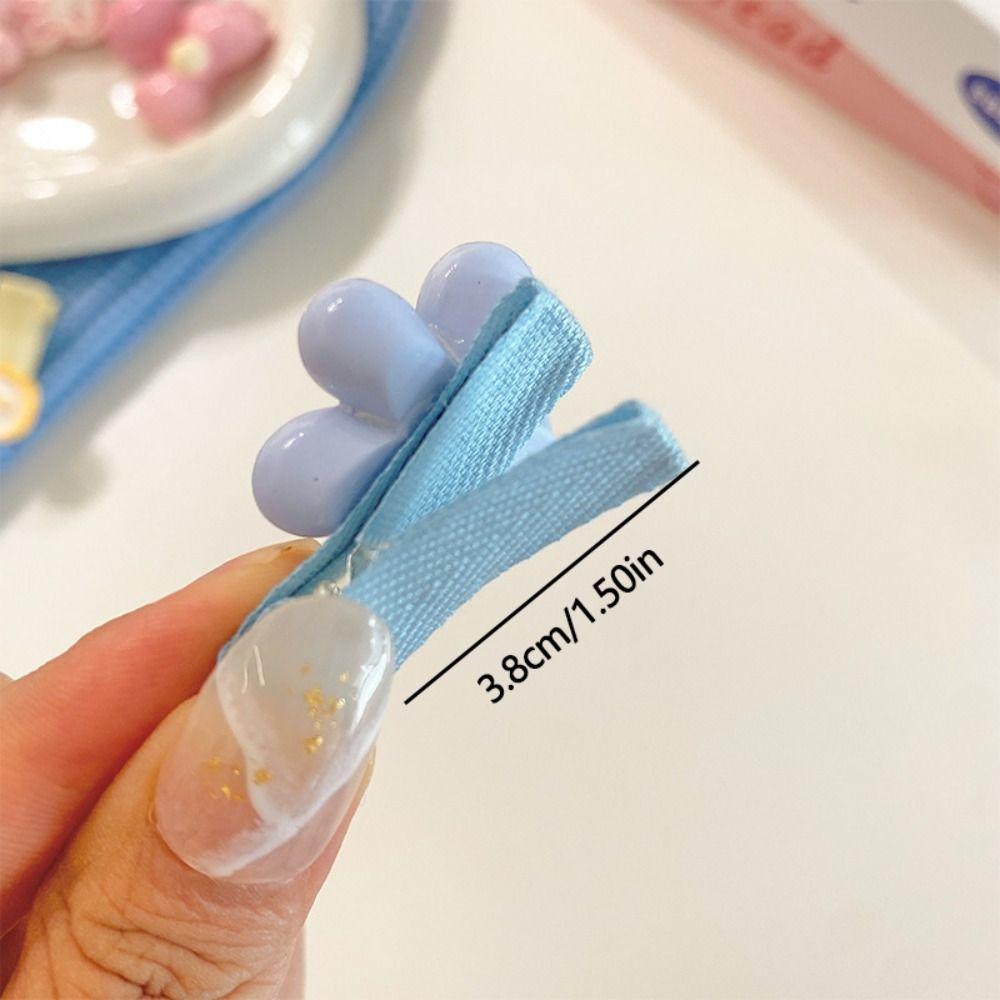 5pcs/Set Sweet Hair Clips Headdress Bangs Broken Hairpin Fashion Hair Accessories