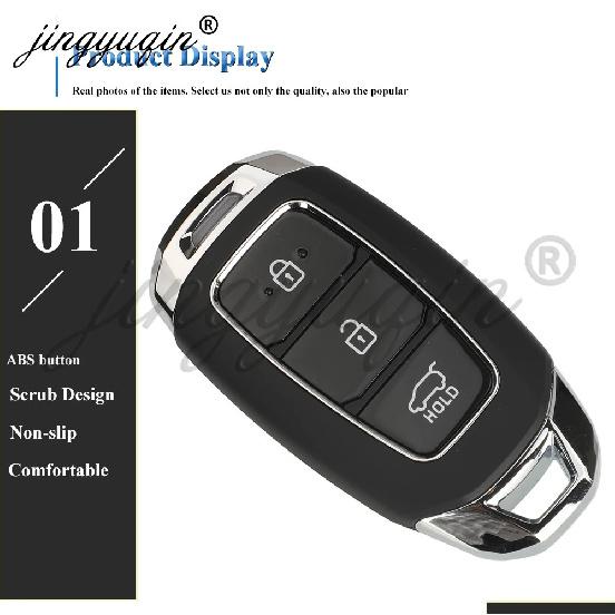 jingyuqin 95440-S0000 Remote Car Key 433Mhz 8A Chip for Hyundai I30 N 2017 2018 2019 2020 Smart Keyless Fob Control SYEC3FOB1608
