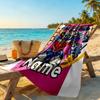 Love Transformers Customize Your Name Beach Towel Soft Durable Quick-Dry Ideal for Travel Outdoor Swim Pool Yoga Surf Camping Hiking Gym Gift Holiday
