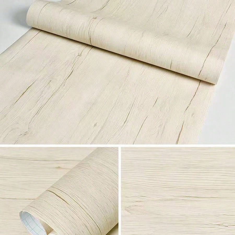 Бумага для декора дерева шириной 40 см для мебели, водонепроницаемая виниловая наклейка на стену, самоклеящиеся ПВХ обои, наклейка на дверцу кухонного шкафа