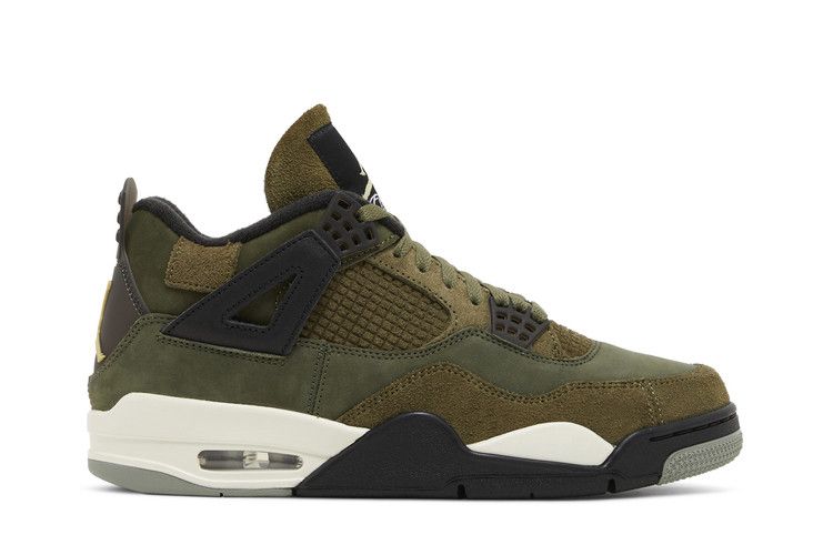 Jordan 4 Ретро SE Крафт Средний Оливковый