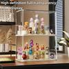 Large Capacity Blind Box Display Shelf Bubble Mart Organizer Clear Acrylic Display Cabinet Handiwork Display Box Lego StorageBox
