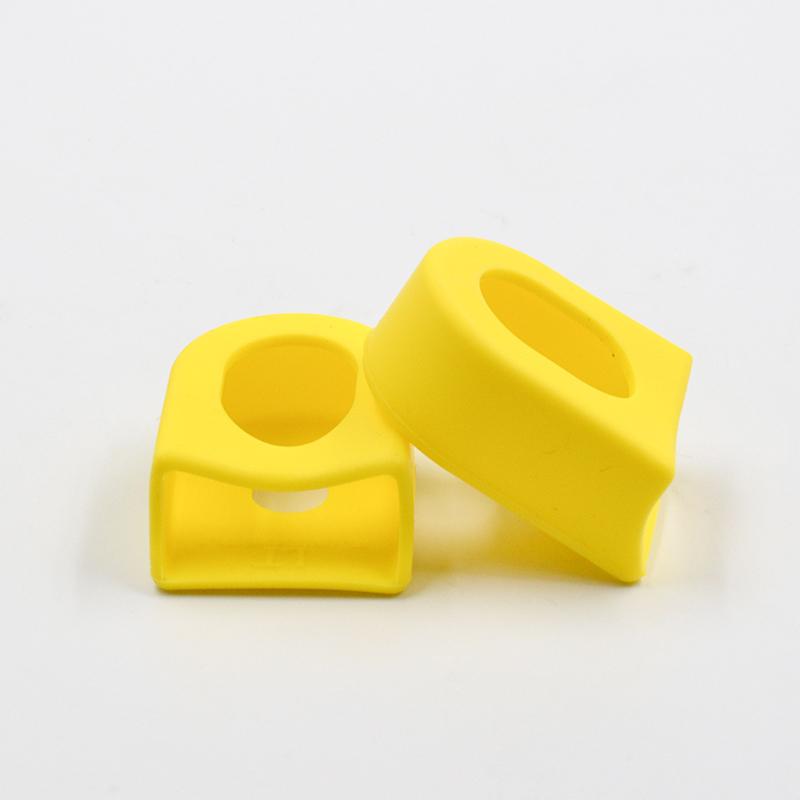 1 Pair Bicycle Crank Boots Protective Cover Soft Silicone MTB Road Bike Crank Cover Sleeve Superlight 8 Colors Supply
