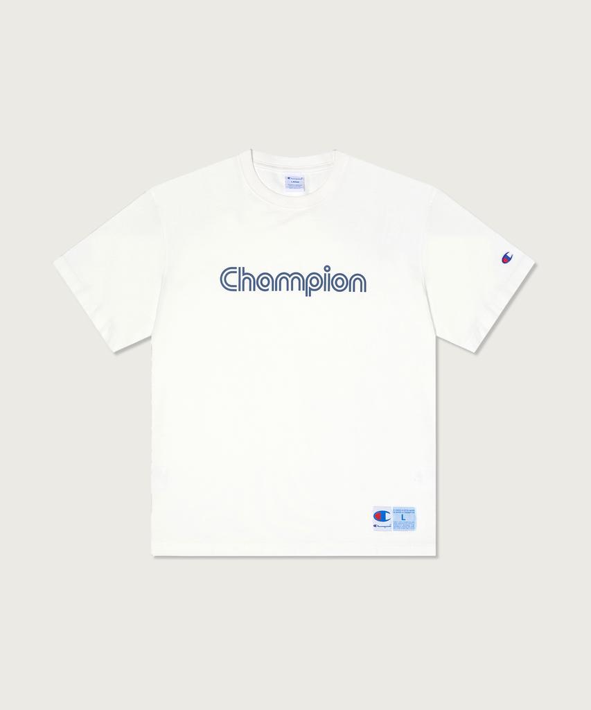 CHAMPION Track Logo Jog Tag T-Shirt 3 Colors
