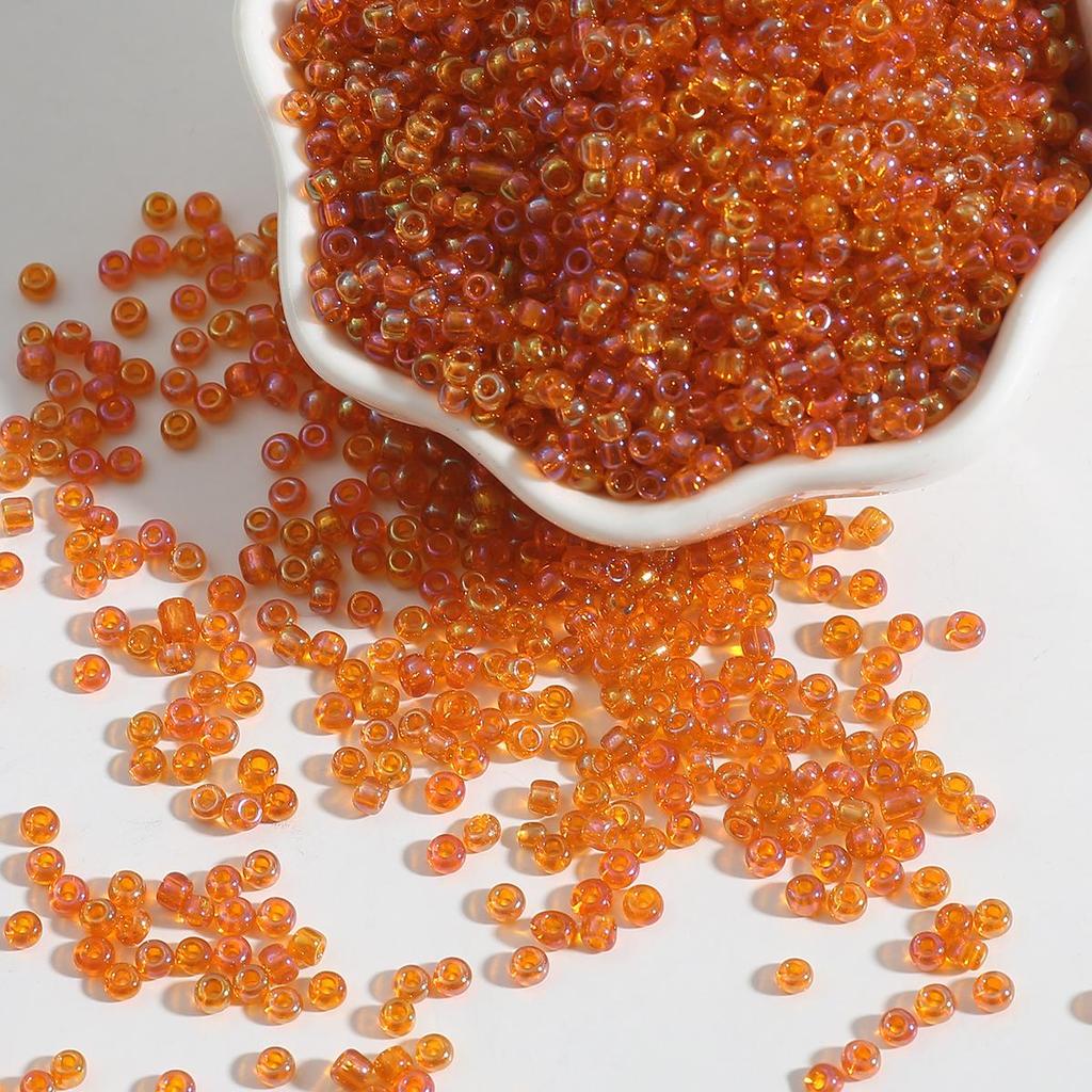 2/3/4 мм покрытые цветные серии стеклянные рисовые бусины для украшения ювелирных изделий, изготовления ожерелья, браслета «сделай сам»