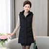 Woman Vest Autumn Winter Warm Down Cotton Vests Thick Hooded Waistcoat Sleeveless Jacket Vest Coat Female
