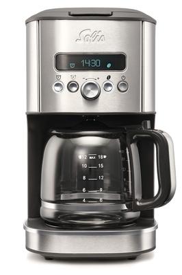 Капельная кофеварка Solis Aroma Brewer на 18 чашек, серебристая SK1021