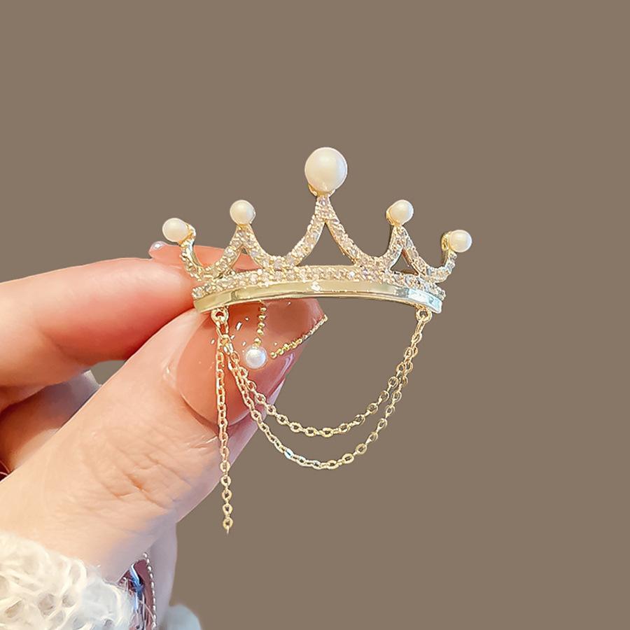 High-End Brooches, Women'S Sense Of Luxury, Niche, High-End Pins, Elegant Temperament, Fixed Clothes, Suits, Pearl Jewelry