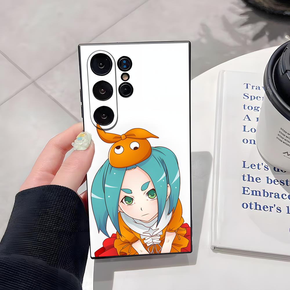 Чехол для телефона FCNB M Monogatari Yotsugi Ononoki для Samsung S26 Ultra S25 Edge Ultra S23 S22 S21 S20 Ultra Plus S24 Fe