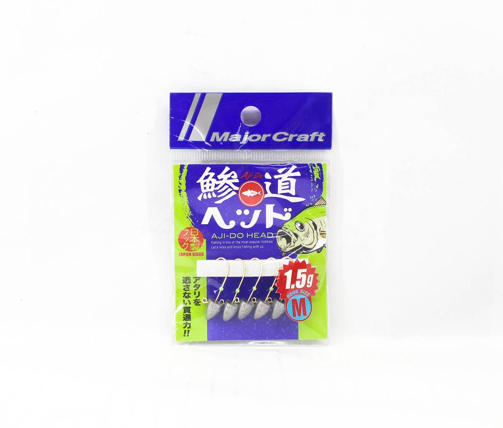 Major Craft Jig Head Ajido AD-Head 1.5/M 1.5 Grams Hook Size M (1939)