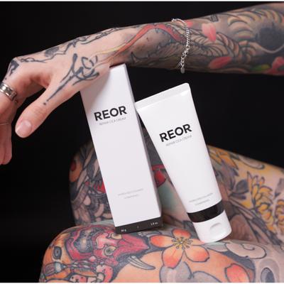 Мазь для татуировок Lior 80 г большой емкости крем для ухода полуперманентный уход после татуировок, 1 шт.