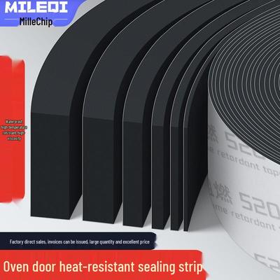 Силиконовая уплотнительная лента для дверцы духовки - Жаро- и пламестойкая прокладка для пароконвектомата или дезинфекционного шкафа