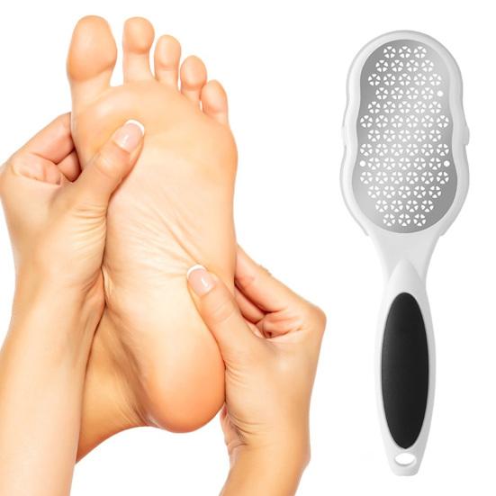Yousheng Foot Calluses Remover Pedicure Surface Tool Remove Dead Skin Hard Skin Wet And Dry Feet Stainless Steel File Foot Care Tool
