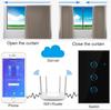 Умный WiFi выключатель для штор с голосовым управлением Alexa и дистанционным сенсорным управлением