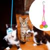 Cat Rope Ball Sisal Toy for Indoor Cats Chasing Pet Gift Handmade 32cm Length Long Teaser
