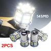 2 шт. светодиодные клиновые огни 3014 54SMD силикагель задний стояночный фонарь автомобиля стоп-сигнал лампа указателя поворота