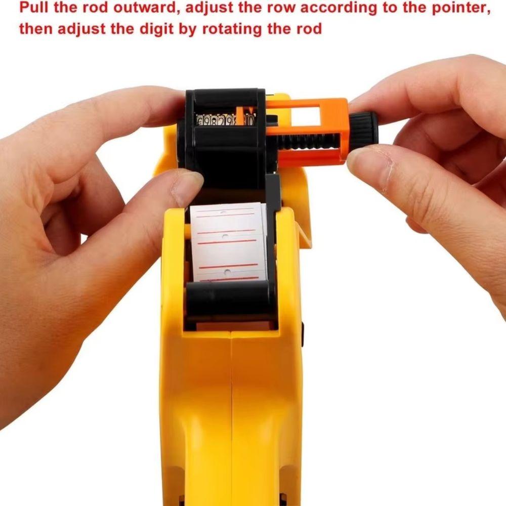 8 Digits Handheld Price Tag MX-5500 Price Label Tool Tag Maker Coding Machine Retail Stores