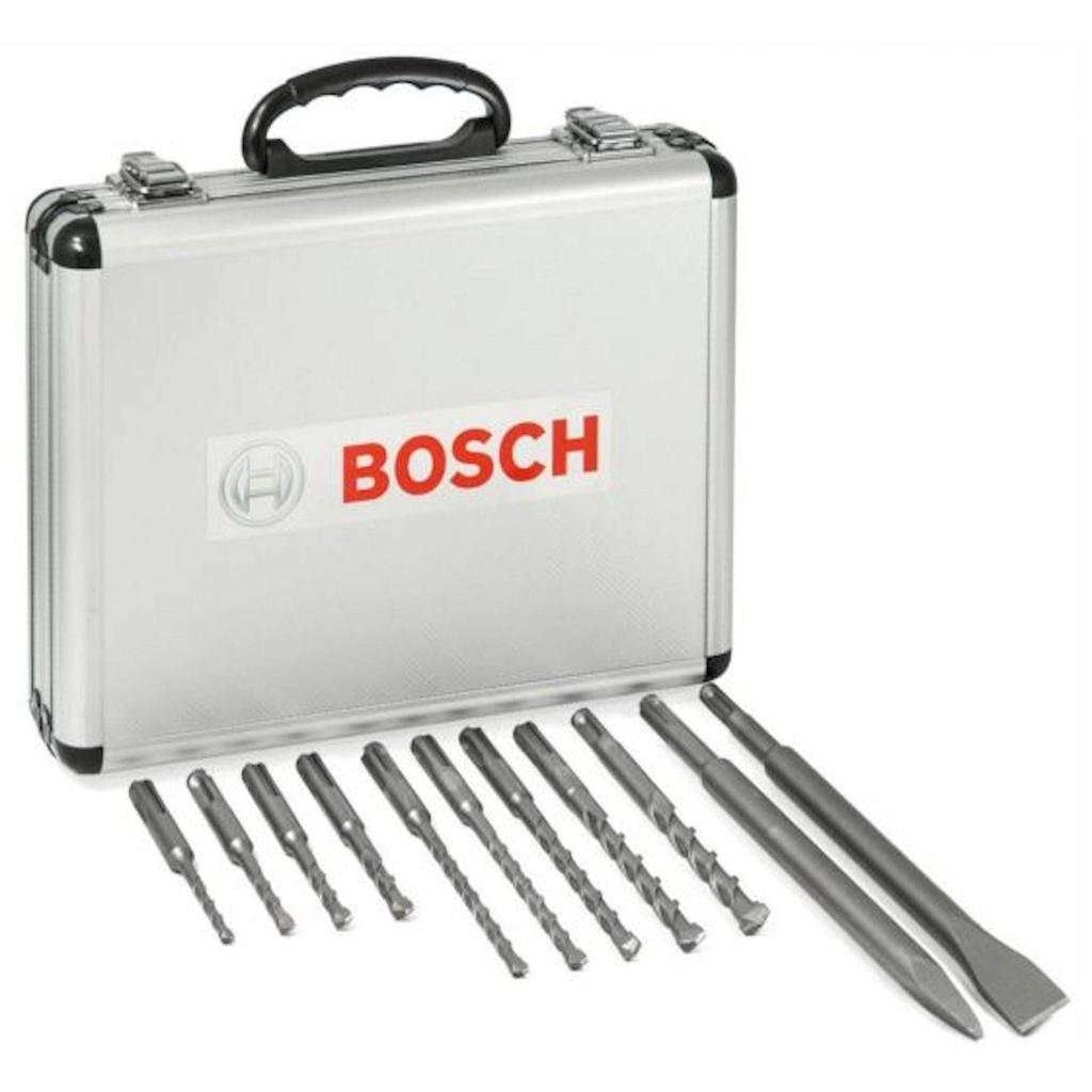 Вибрационная дрель BOSCH SDS PLUS Набор из 11 долот в алюминиевом кейсе 2608578765 Ударная дрель [Товар]