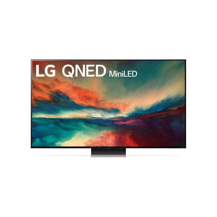 TV QNED Mini LED LG 86QNED866RE 217 Cm 4K UHD Smart TV Silver and Black
