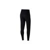 Nike Sportswear Swoosh Print Drawstring Cuffed Fleece Sweatpants Women Bottoms Black BV5034-010