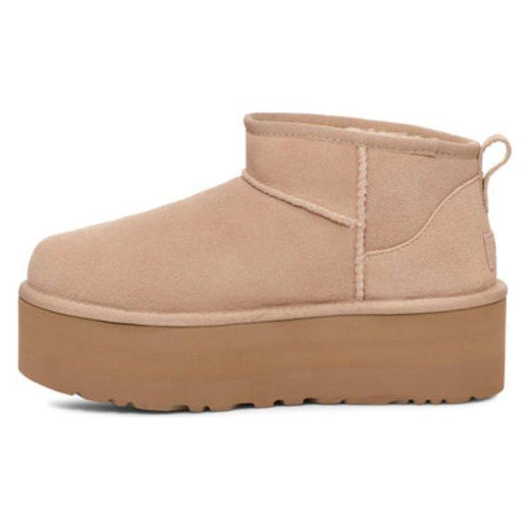 UGG Classic Ultra Mini Platform Boot Sand Women's 1135092-SAN
