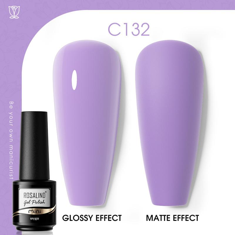 ROSALIND Nail Gels 109 Color Nail Polish Gel Varnish Semi Permanent Gel Nail Polish Soak Off UV Gel Polish Manicure Art Gel For Nail Art Design