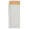 Console Table Grey 97 x 35 x 76 cm