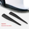 2pcs/set 28cm PVC Car Bumper Protector Anti-Scratch Strips Sticker Auto Body Protector