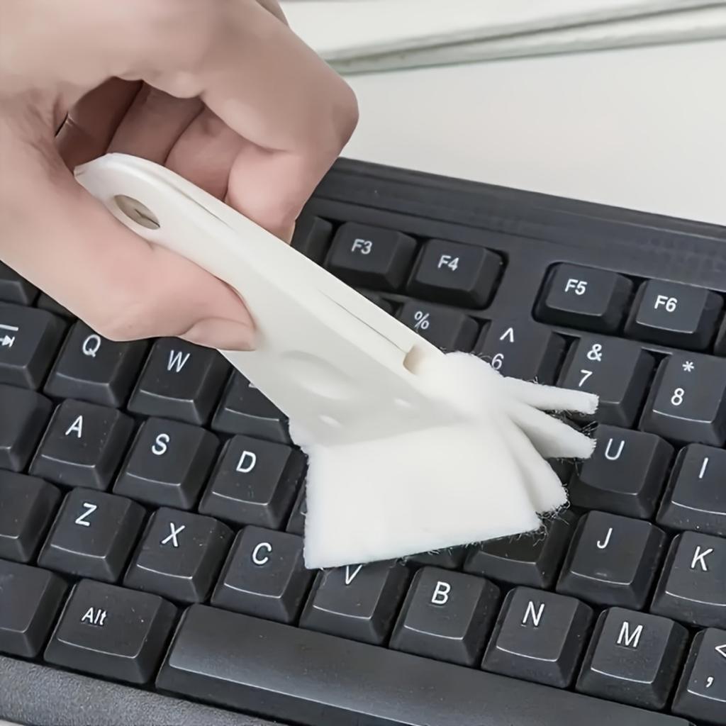 1 многофункциональная электрическая щетка с мягкой щетиной. Идеально подходит для удаления пыли из вентиляционных отверстий автомобильных кондиционеров, а также из спальни, кухни и гостиной.