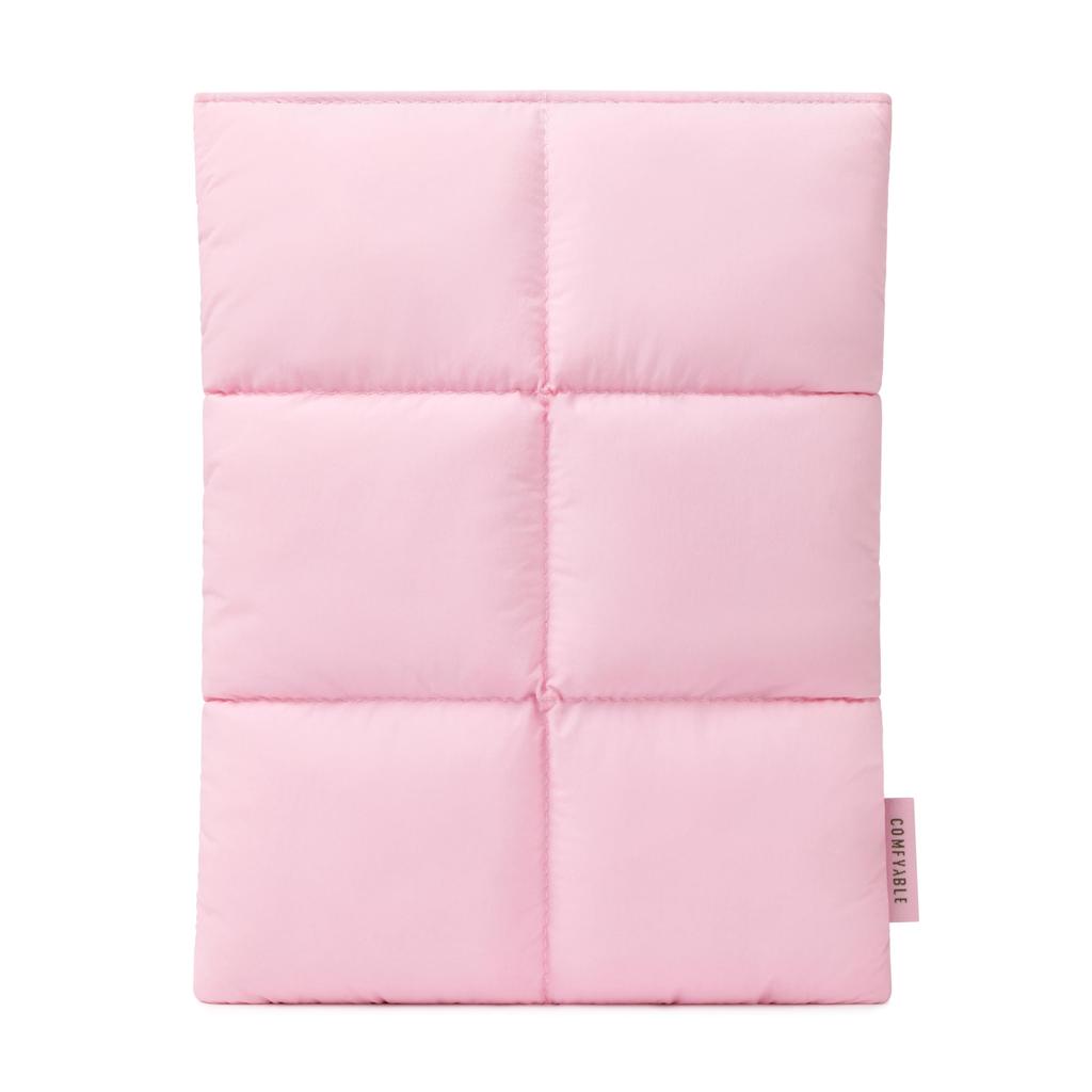 Comfyable Puffy Tablet Sleeve for 7-8 Inch iPad Mini 7 (2024/A17 Pro), Mini 6 (2021/A15), Quilted Puffer Tablet Carrying Case for Women and Men, Pink