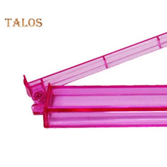 4 Pcs Mahjong Pushers Mini Mahjong Push Ruler Clear Acrylic American Majiang Tile Racks Set for Playing Mahjong Game