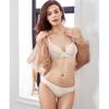 French Ultra Thin Lingerie Set Sexy Mesh Transparent Bra Set Women Lace Underwear Summer Breathable Bralette Female Intimates