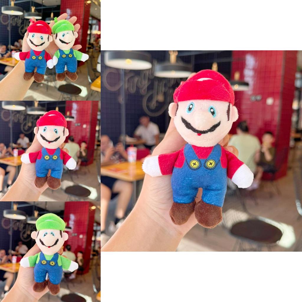 Super Mario Bros Plush Keychain With Pp Cotton Filling For Collectors And Fans