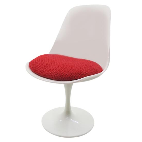 Полезная имитация нежной текстуры кукольного кресла аксессуары мини-круглые для внутреннего использования