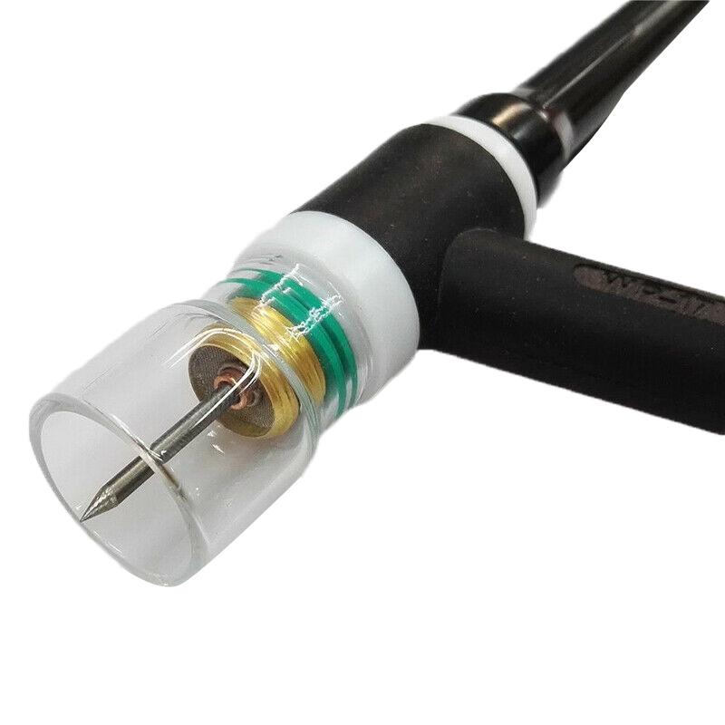 Корпус цанги Короткая газовая линза #12 Комплект термостойкого стекла Изоляторы газовой линзы