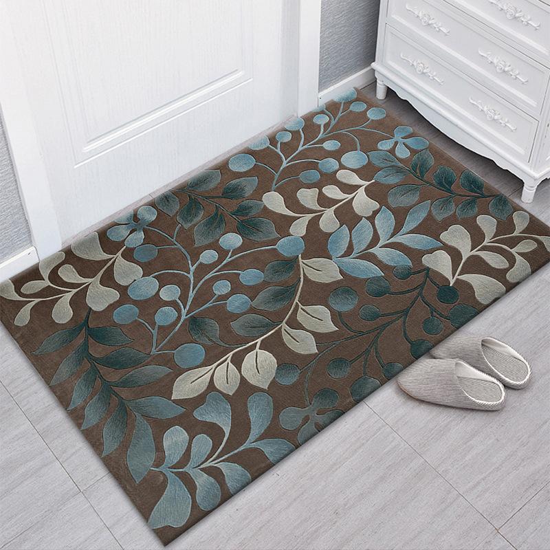 Ковер Современный и минималистский коврик для двери в гостиную и ванную комнату, коврик для входа