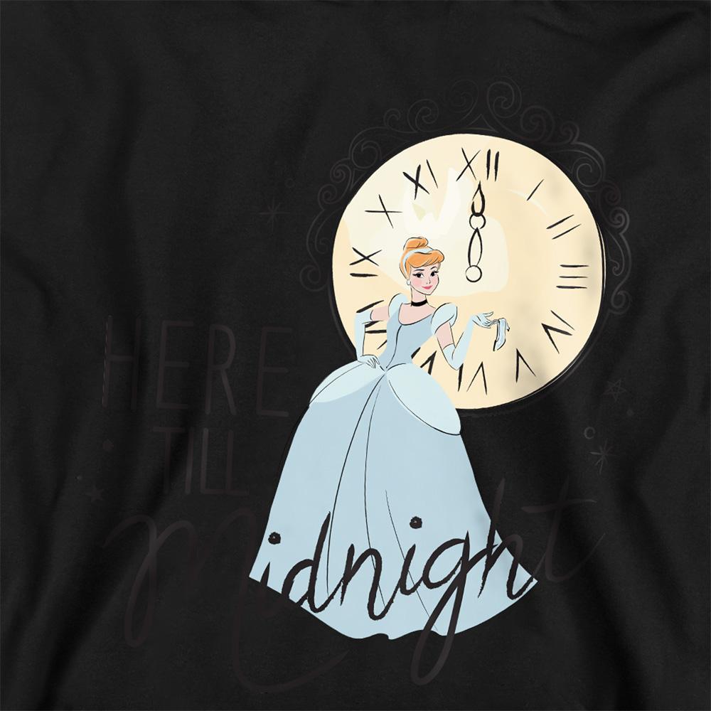 Cinderella Childrens/Kids Here Till Midnight New Years Eve Hoodie