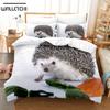 3D New Hedgehog Bedding Sets Duvet Cover Set With Pillowcase Twin Full Queen King Bedclothes Bed Linen
