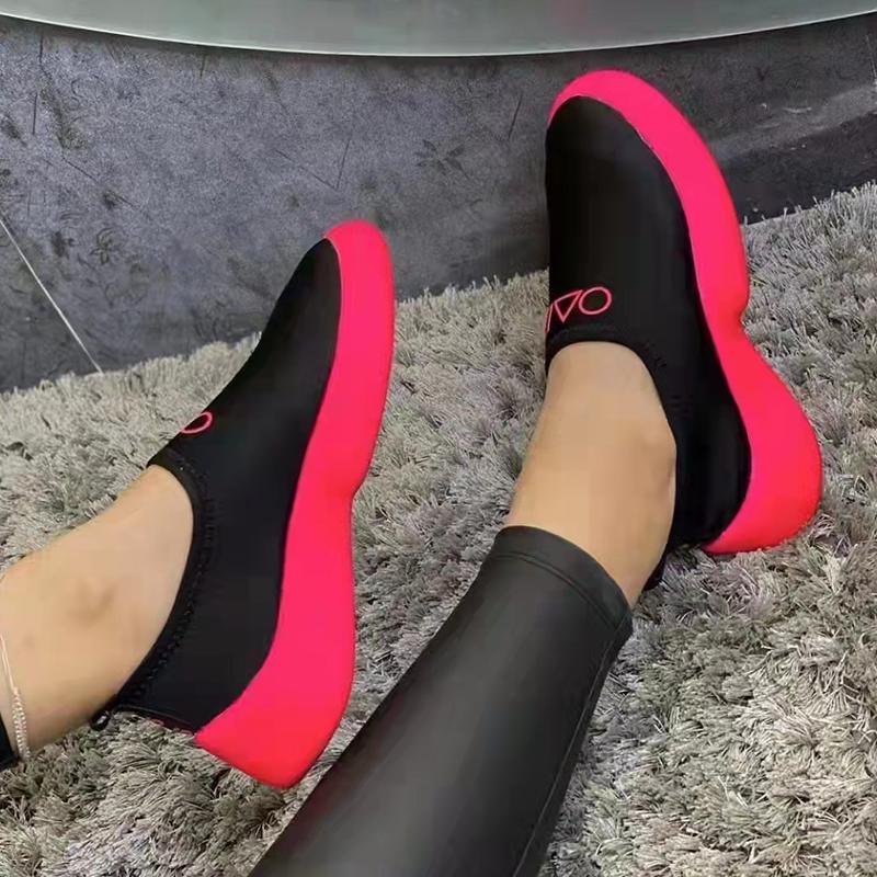 Sneakers Women Slip On Women's Sneakers Comfy Trainers Sneakers for Women Plus Size Vulcanize Shoes