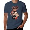Cute Karate Girl TShirt Odor Resistant Short Sleeve Top
