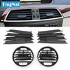 LHD RHD Front Central Dashboard Left Right Repair Kit AC Vent Grille Panel Cover For Mercedes Benz C Class W204 LCI